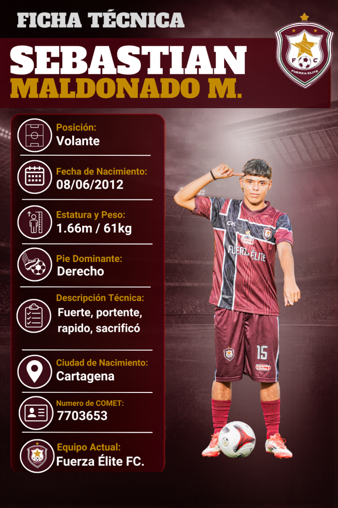 Ficha técnica de Sebastian Maldonado Marrugo